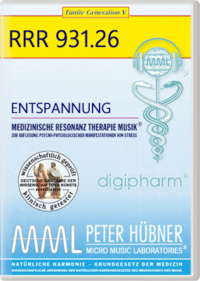 Peter Hübner - ENTSPANNUNG<br>RRR 931 • Nr. 26