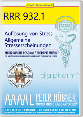 Peter Hübner - AUFLÖSUNG VON STRESS<br>RRR 932 • Nr. 1