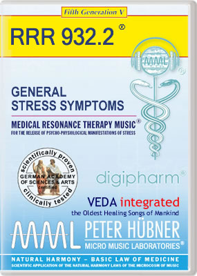 Peter Hübner - Medical Resonance Therapy Music<sup>®</sup> - GENERAL STRESS SYMPTOMS<br>RRR 932 • No. 2