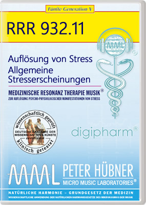 Peter Hübner - AUFLÖSUNG VON STRESS<br>RRR 932 • Nr. 11