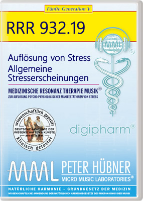 Peter Hübner - AUFLÖSUNG VON STRESS<br>RRR 932 • Nr. 19
