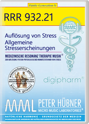 Peter Hübner - AUFLÖSUNG VON STRESS<br>RRR 932 • Nr. 21