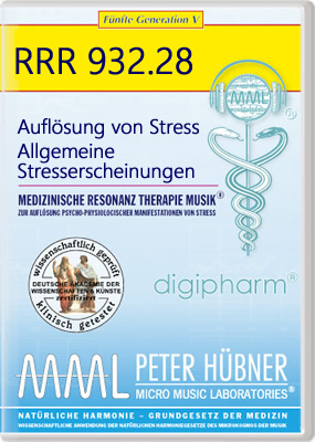 Peter Hübner - AUFLÖSUNG VON STRESS<br>RRR 932 • Nr. 28
