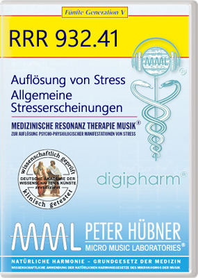 Peter Hübner - AUFLÖSUNG VON STRESS<br>RRR 932 • Nr. 41