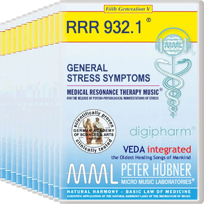 Peter Hübner - GENERAL STRESS SYMPTOMS<br>RRR 932 • Complete Program